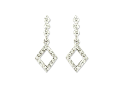 Rhodium Plated | Fashion Earrings